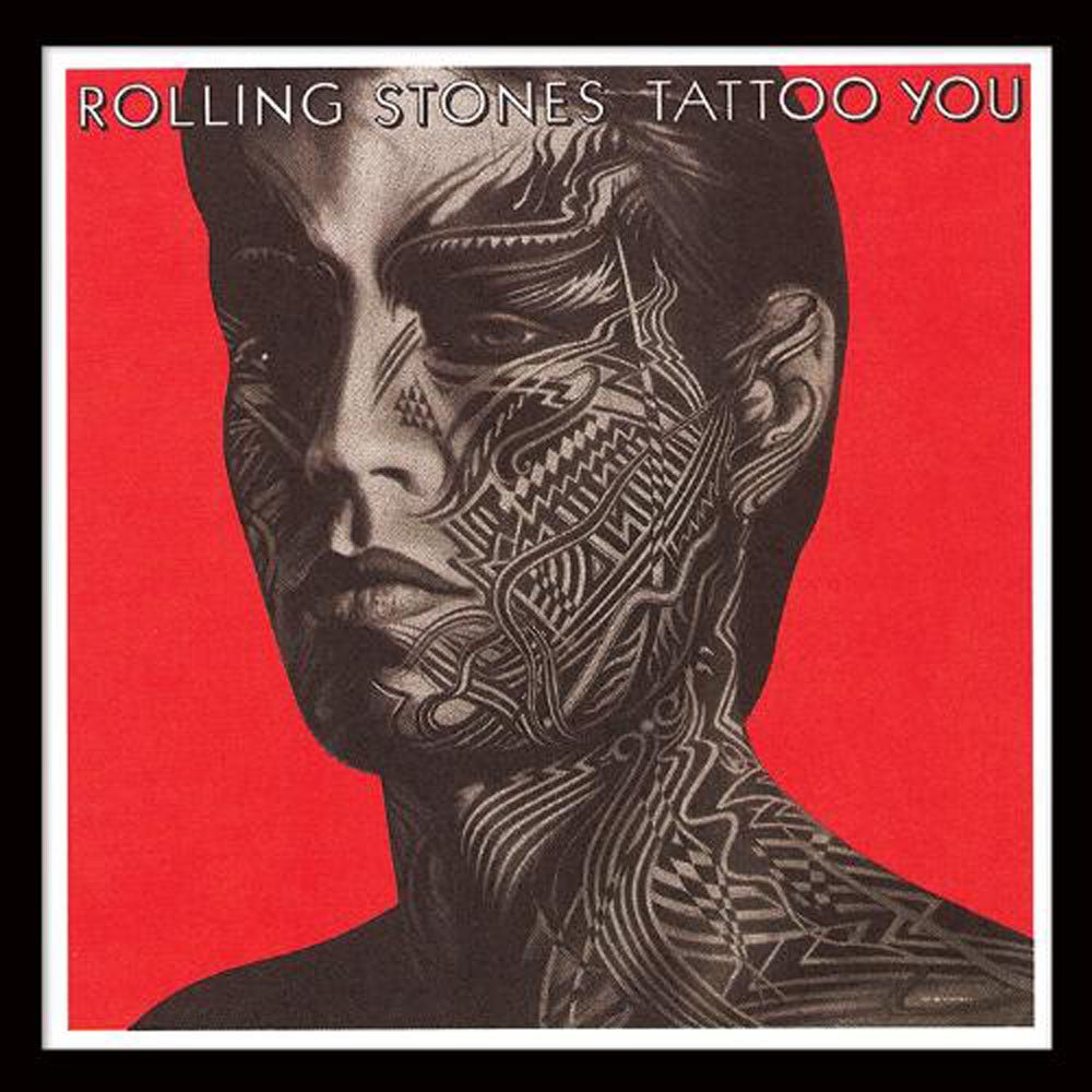 ROLLING STONES ローリングストーンズ (来日 35周年 記念 ) - Tattoo You / インテリア額 - PGS